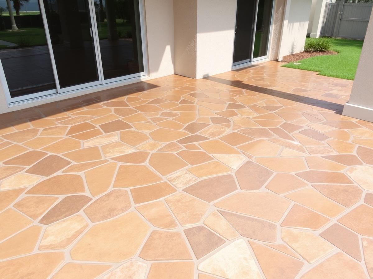 Stamped Patio